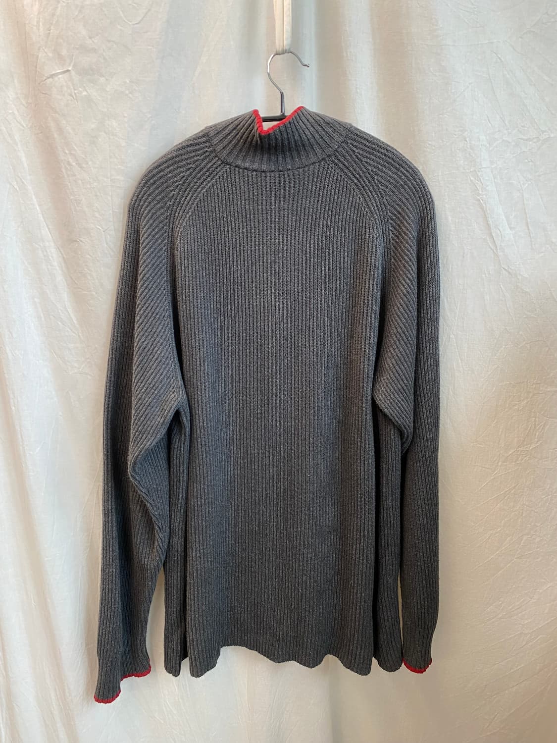 GAP 딥그레이 집업 니트(MEN XL) 상품이미지6