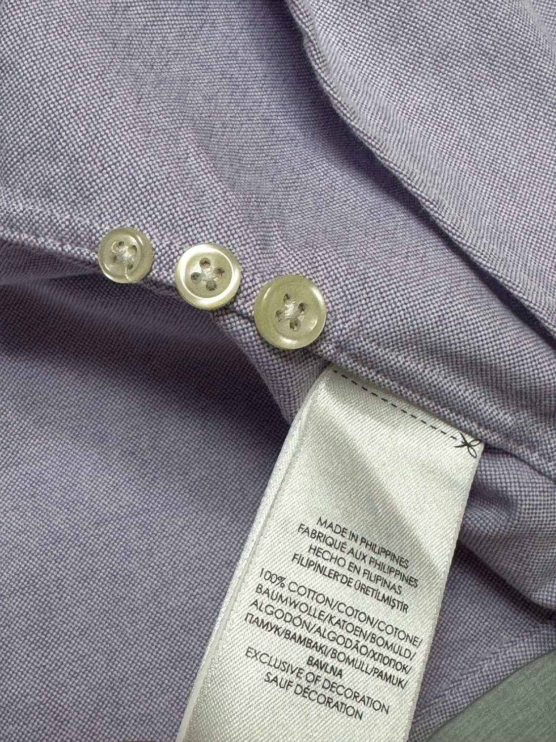 정품 폴로랄프로렌 셔츠 M 175/96A 라벤더 상품이미지5