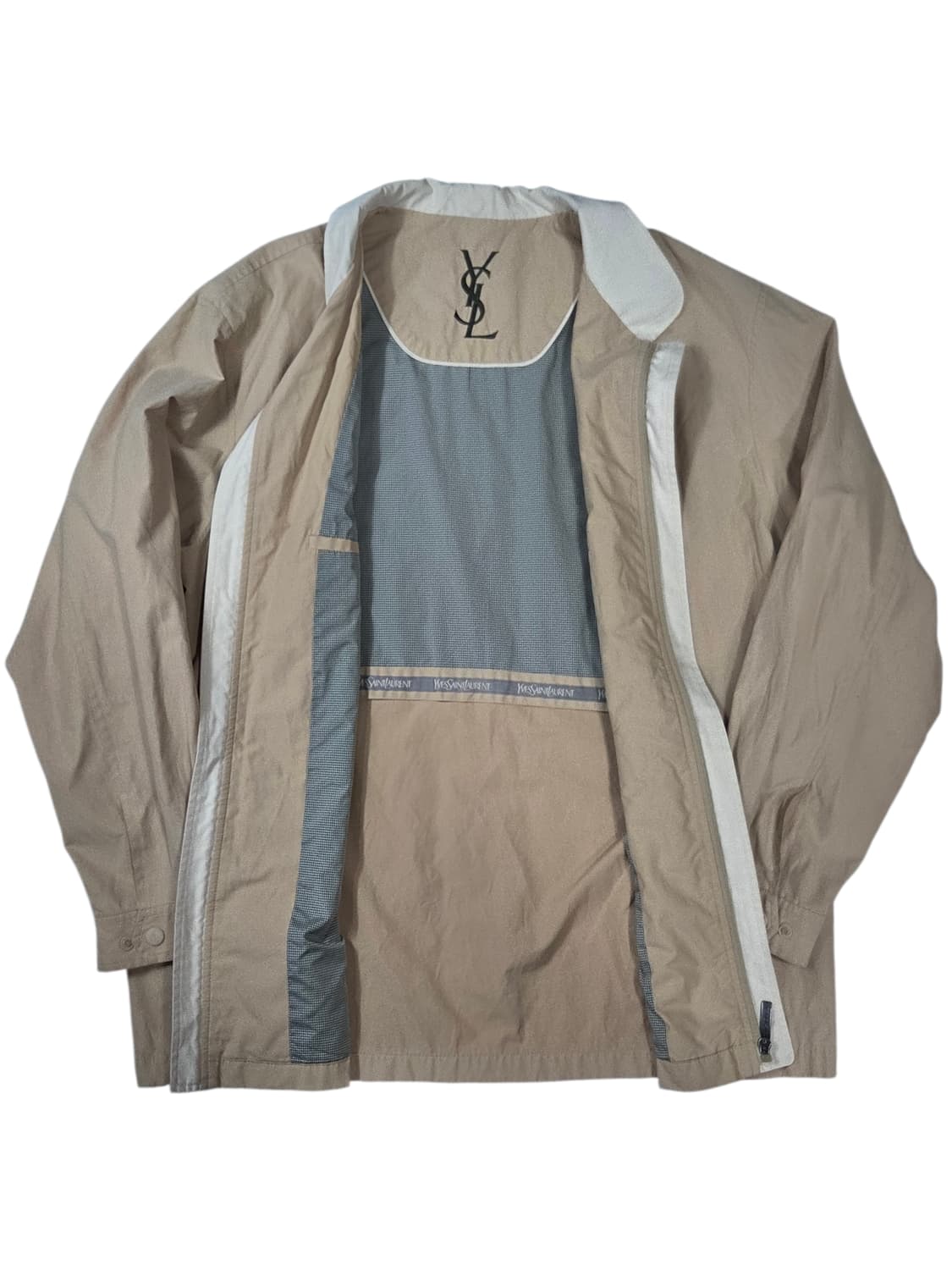 입생로랑 베이지 바람막이 자켓 105 상품이미지4