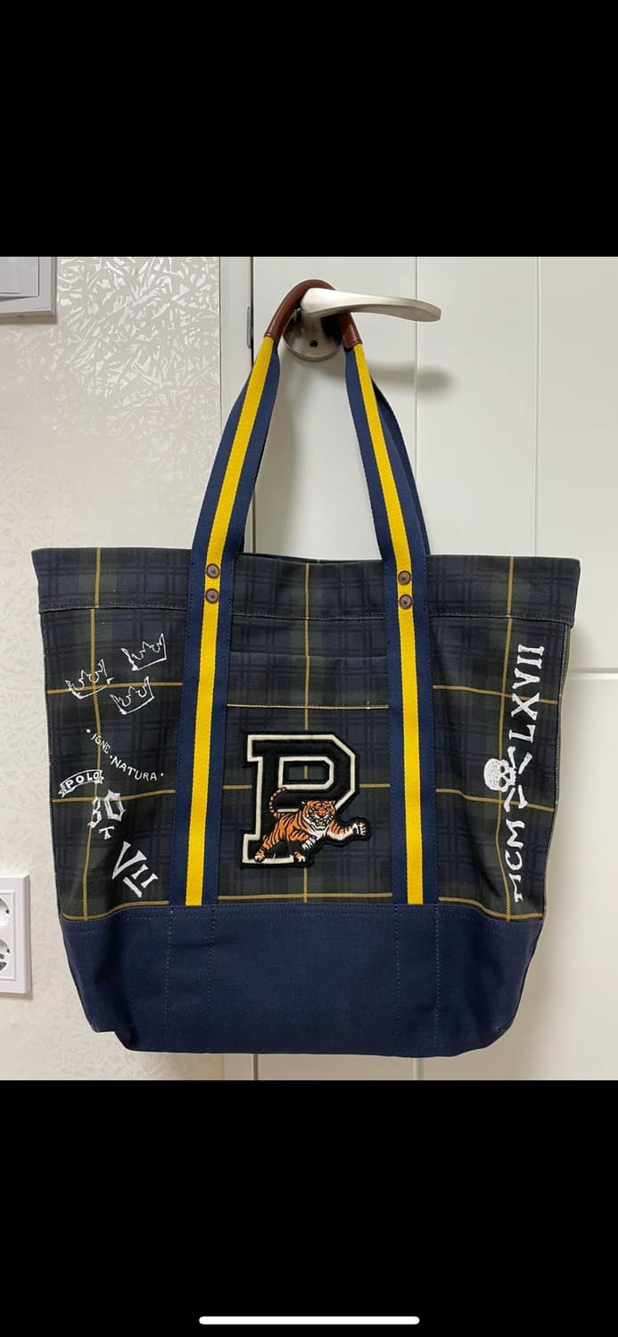 폴로 체크 토드백 상품이미지1