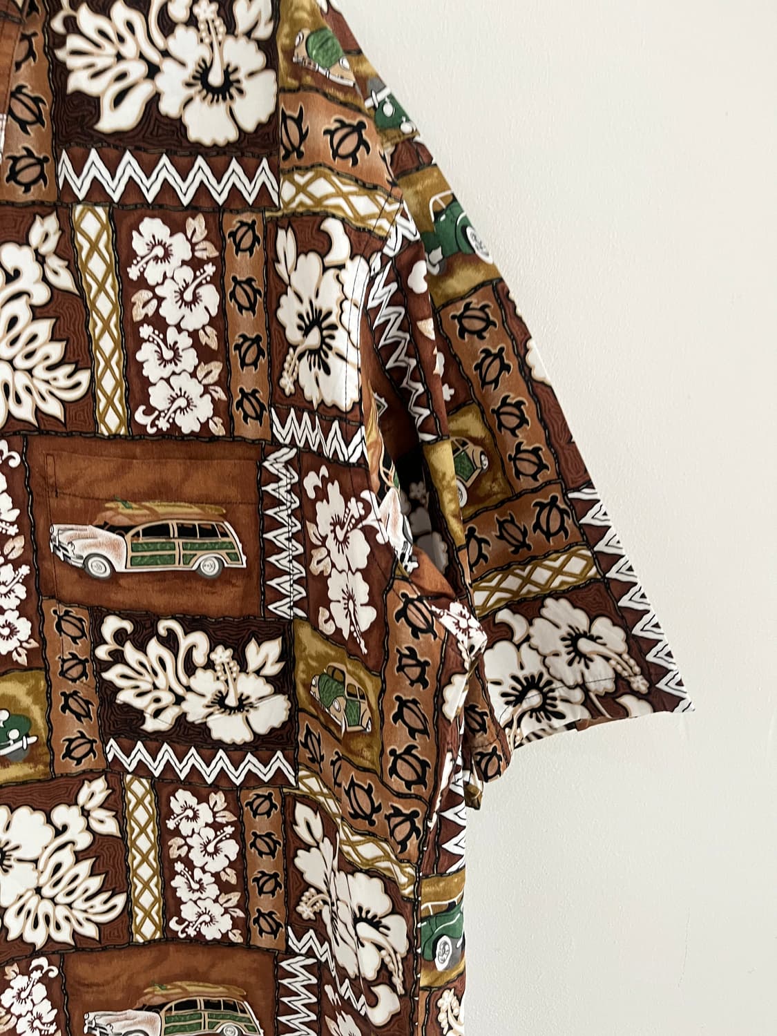 vintage hawaiian shirt (made in HAWAII) 상품이미지3