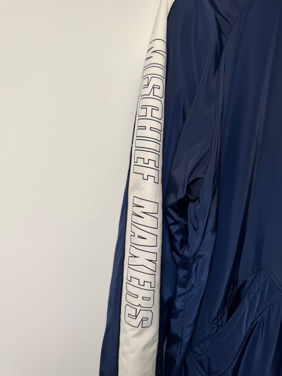 미스치프 사이드 로고 올드스쿨 팀 후드 롱 파카 패딩 점퍼 F 상품이미지6