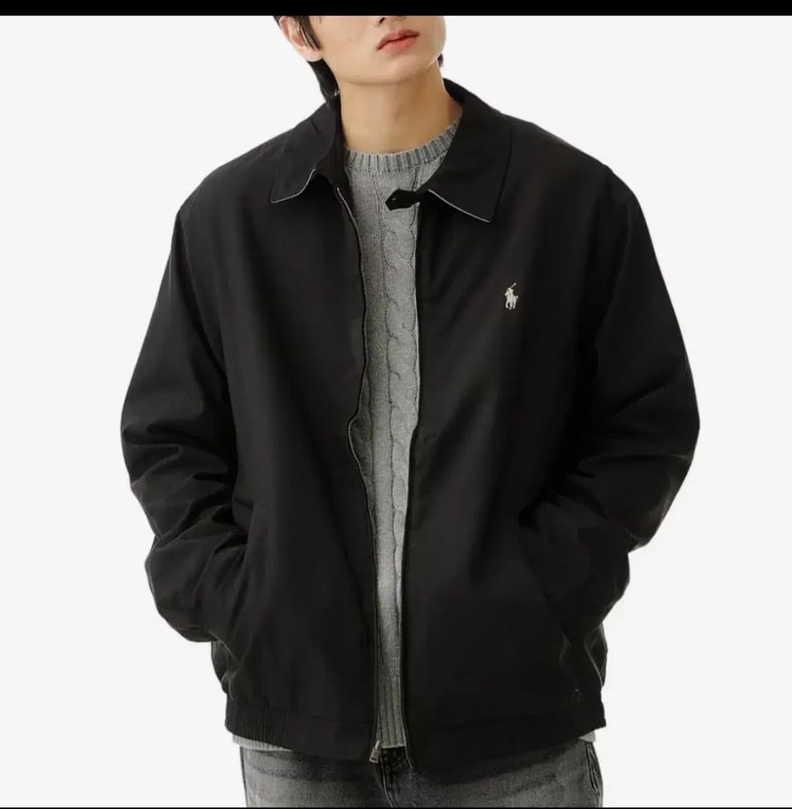 폴로 바이스윙 블랙 L 상품이미지1