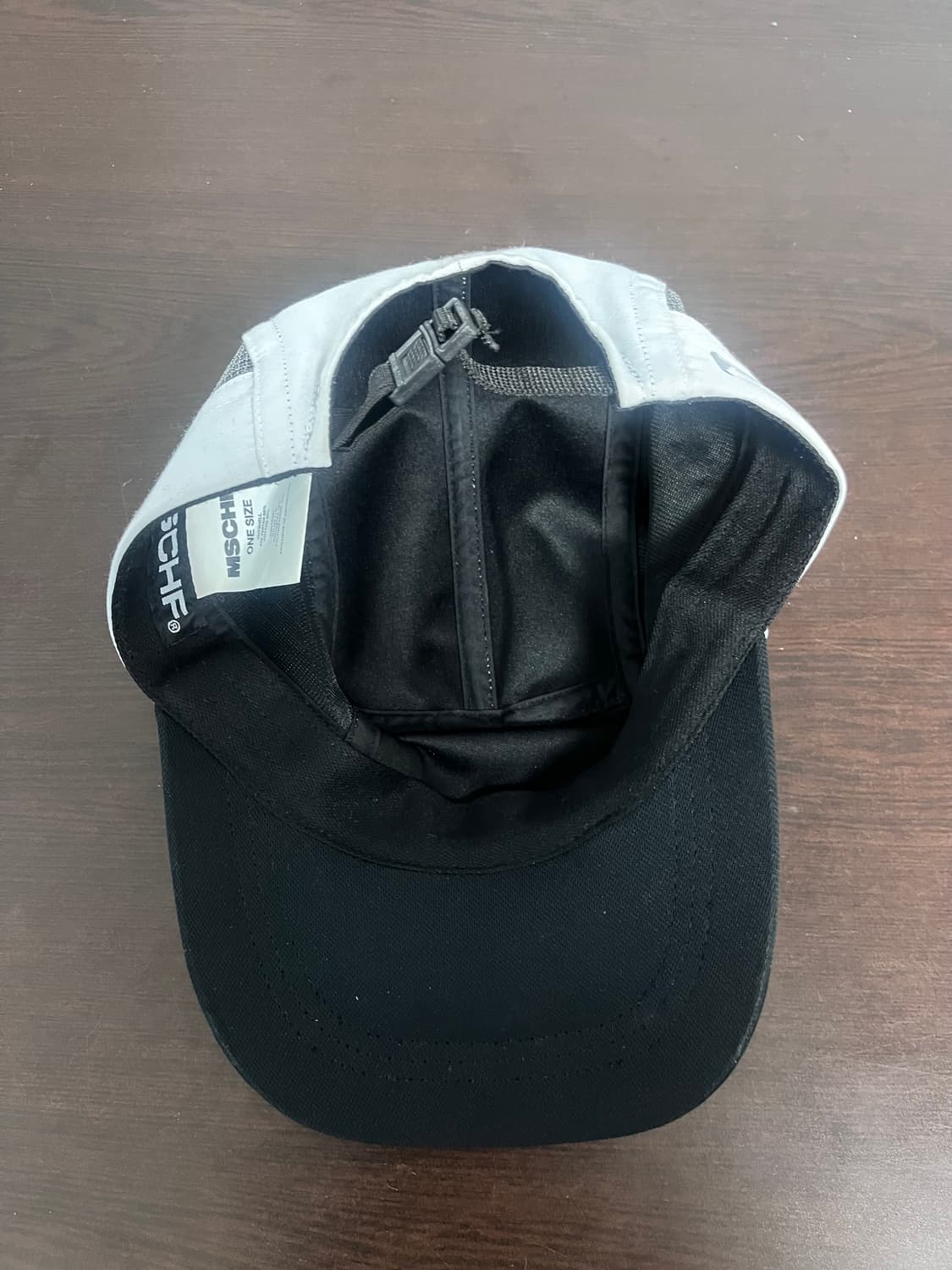 미스치프 롬버스 러닝 캡 카키 그레이 상품이미지2