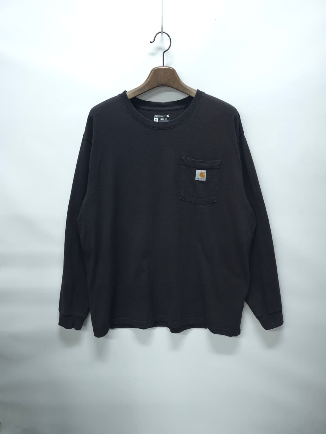 칼하트 블랙 롱슬리브 XL 루즈핏 상품이미지1