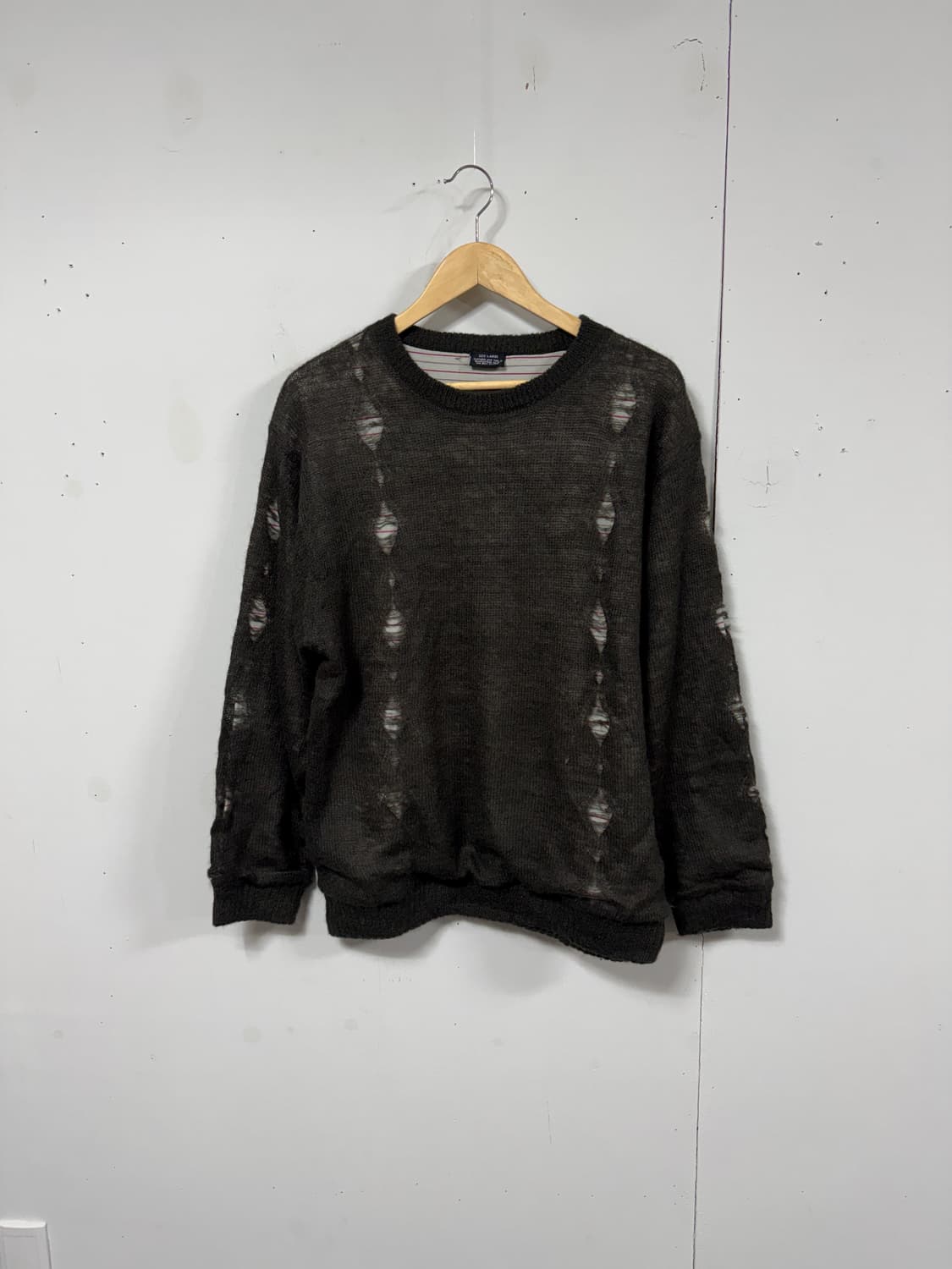 모헤어 데미지 니트 상품이미지1