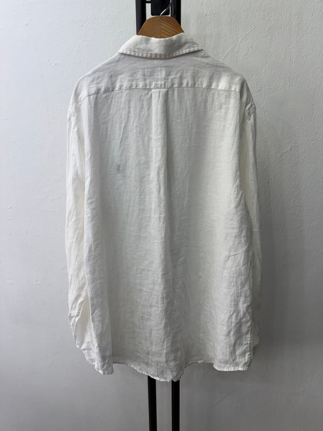 정품) 폴로랄프로렌 신형 남성 린넨 셔츠 L 상품이미지5