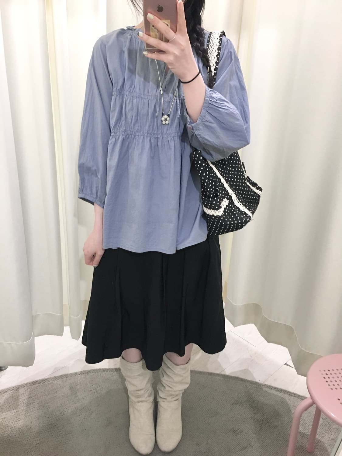 JUNKO SHIMADA pleats skirt 상품이미지3