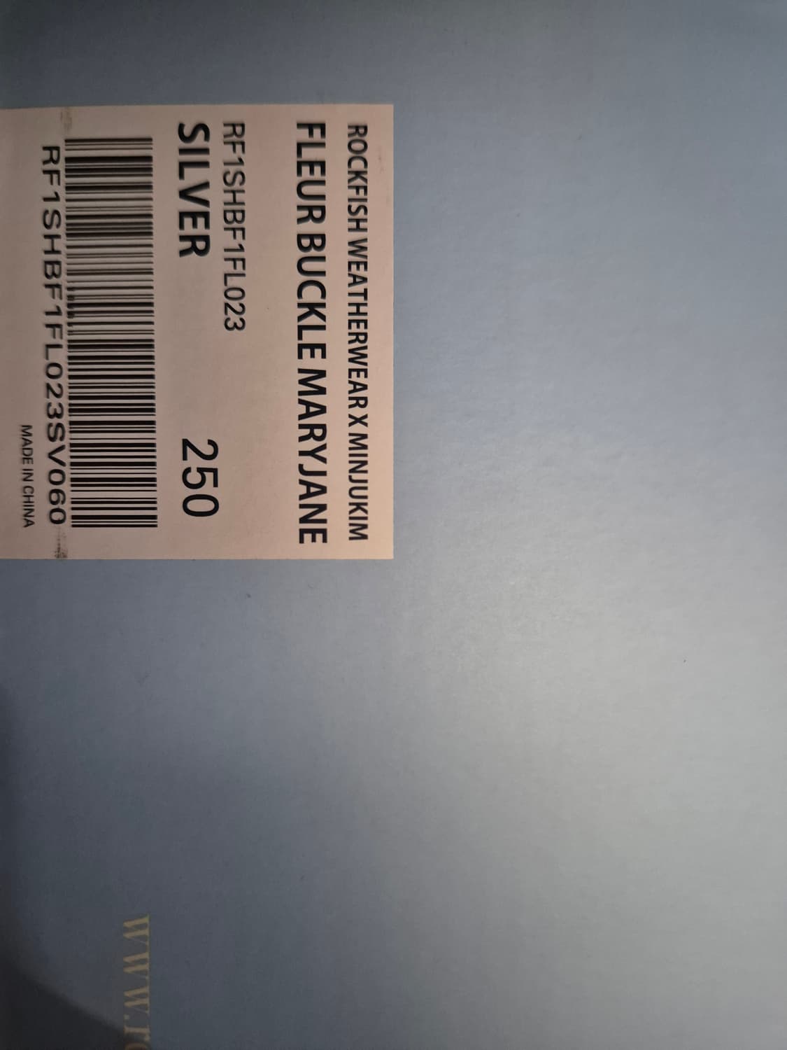 (새상품) 락피쉬웨더웨어 민주킴 플로럴 버클 메리제인 상품이미지9