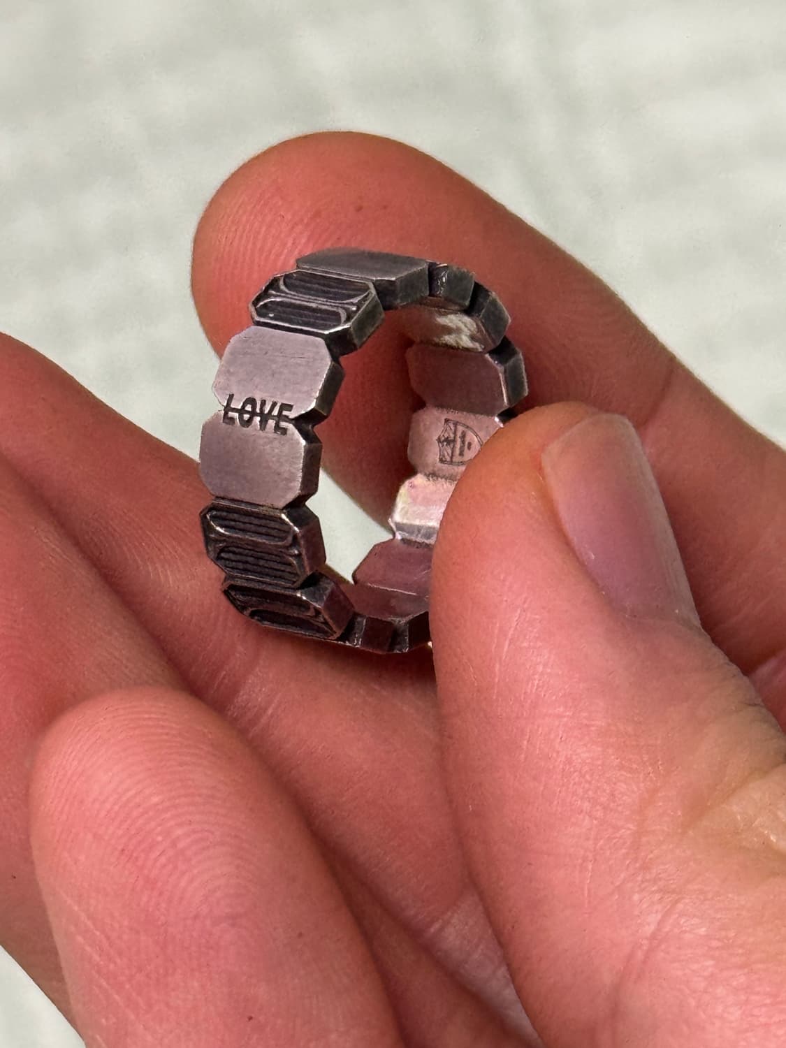 스쿠도 Love각인 반지 11호 상품이미지1