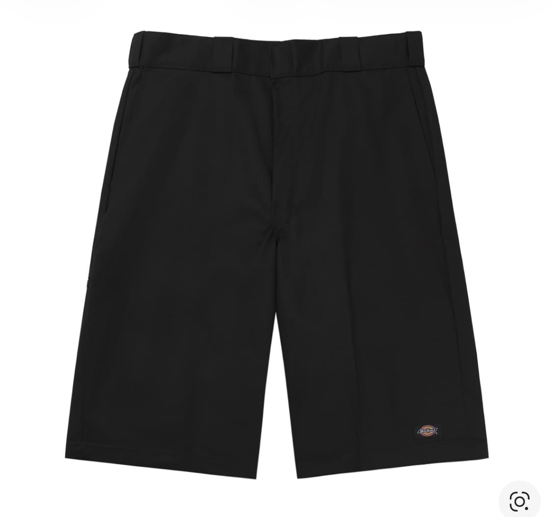 디키즈 루즈핏 13인치 플랫 프런트 워크쇼츠 블랙 상품이미지1