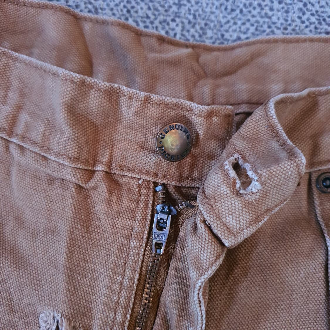 디키즈 더블니 헤비 캔버스 팬츠 No.74 상품이미지4