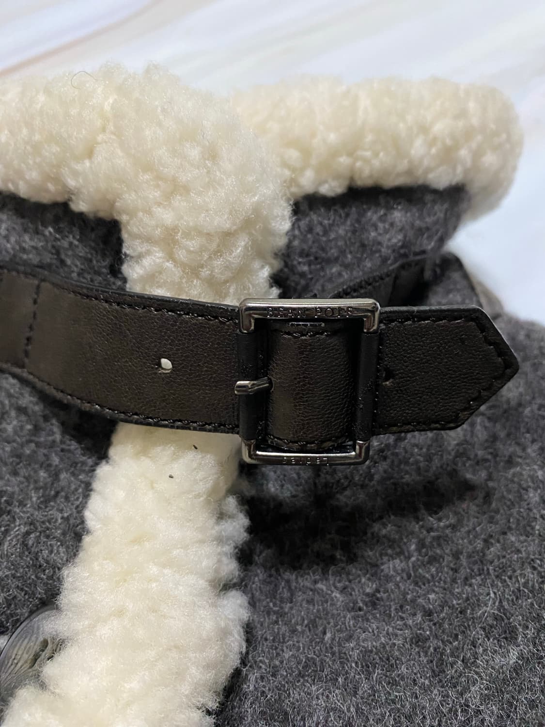 빈폴 여성 리얼 양털 울 무스탕 95 상품이미지6