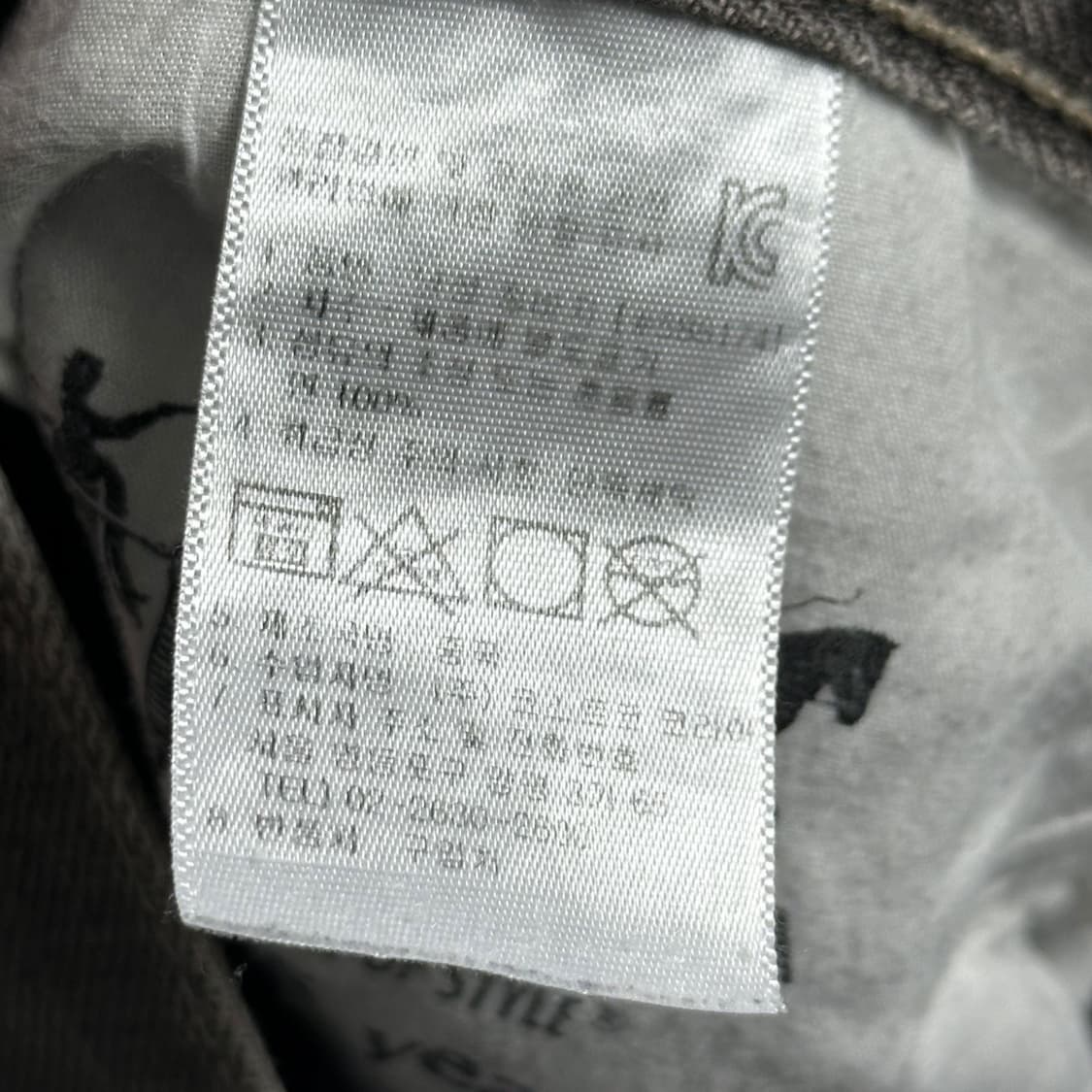 리바이스 511 오리지널 워시드 데님 팬츠 (33인치) 상품이미지6