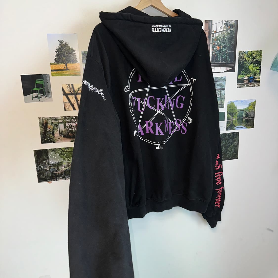 Vetements 17f/w darkness hood  상품이미지4