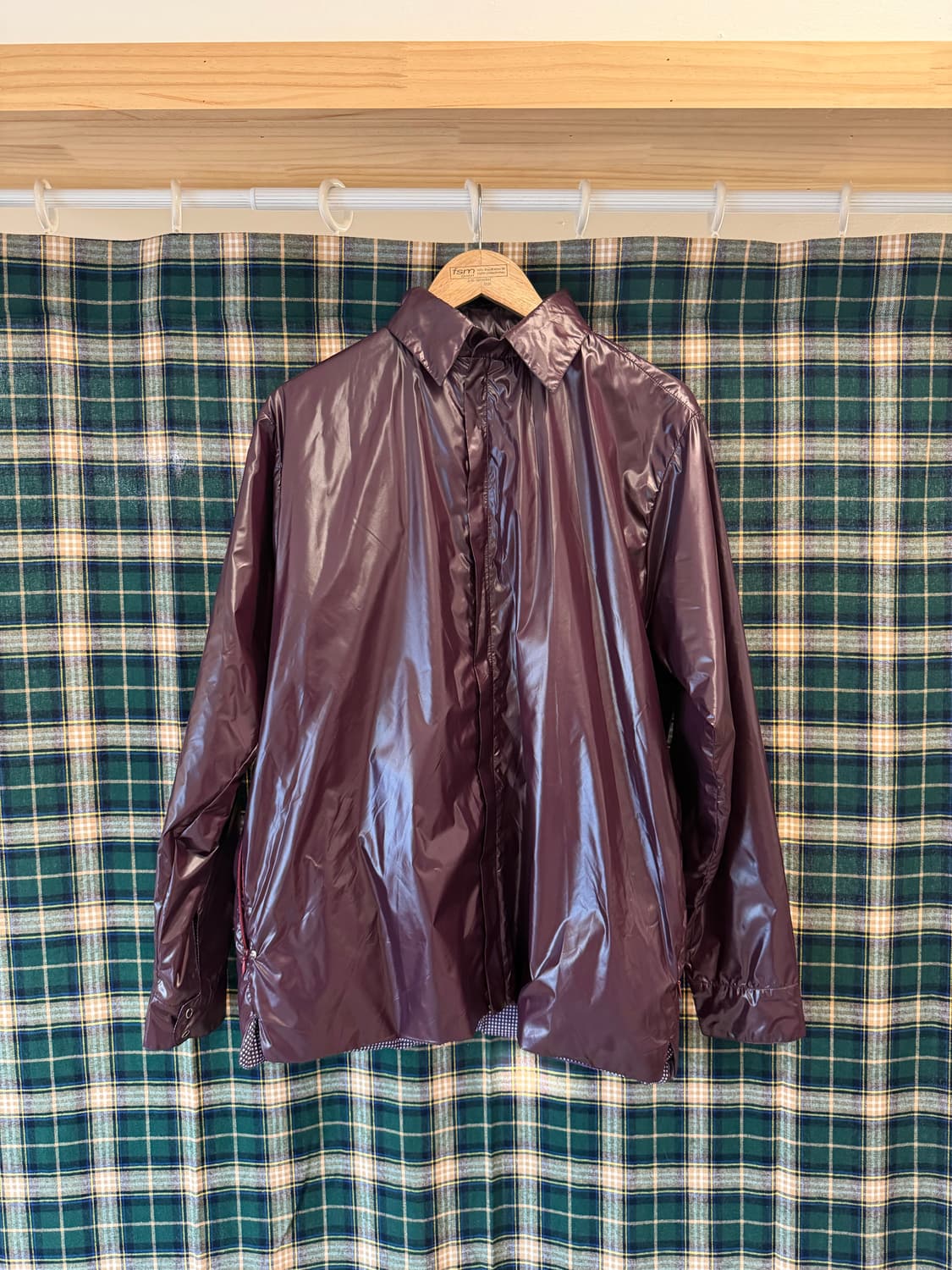 블레스 Nº77 Rainshirt Burgundy 상품이미지1