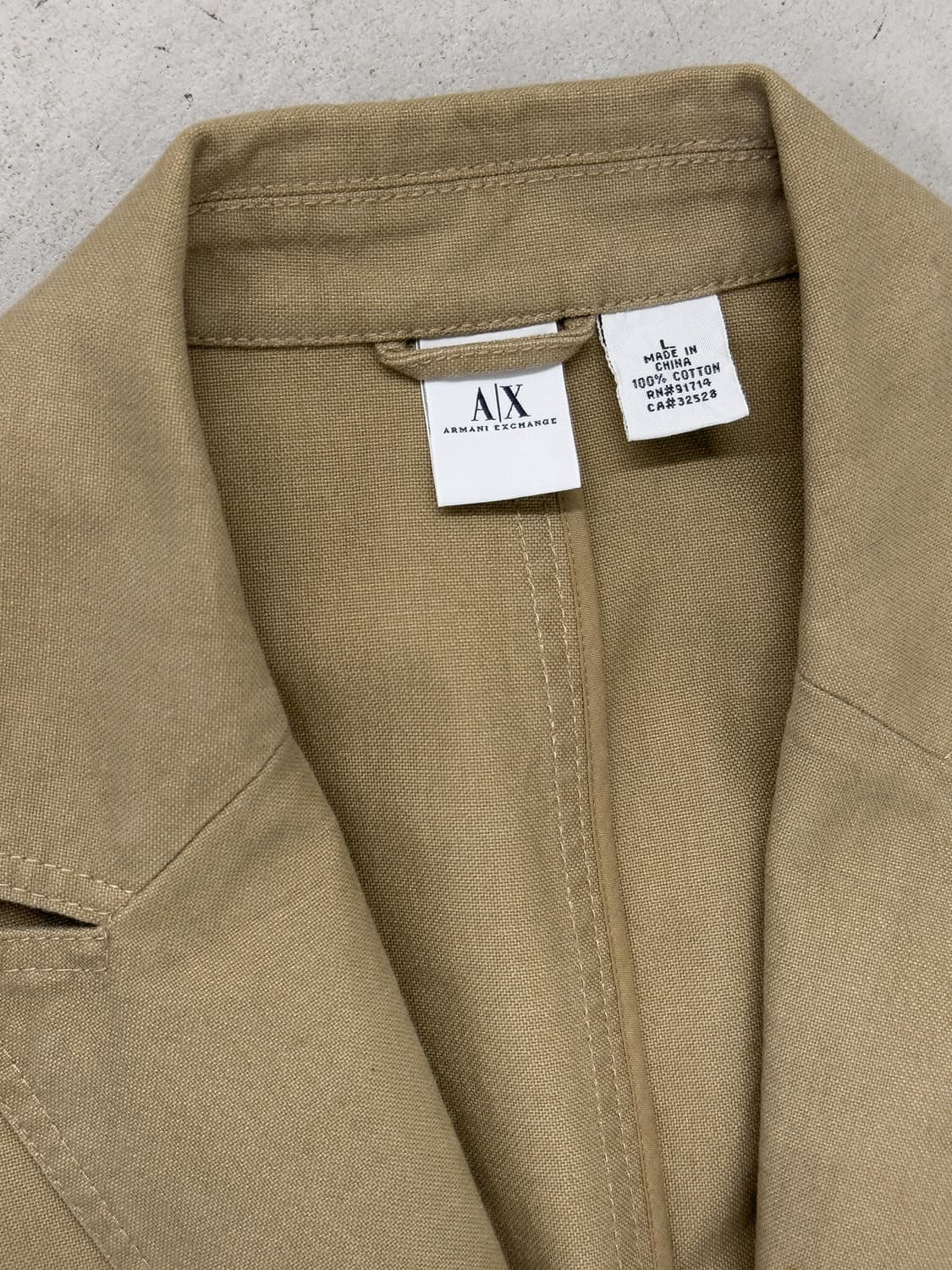 아르마니 코튼 자켓 상품이미지4