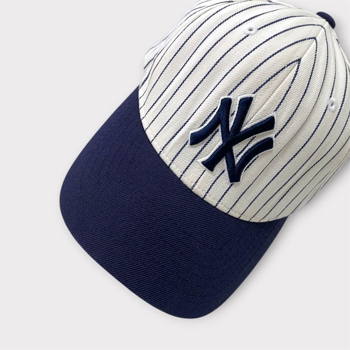 MLB 뉴욕양키스 스트라이프 볼캡 네이비 (1810) 상품이미지6