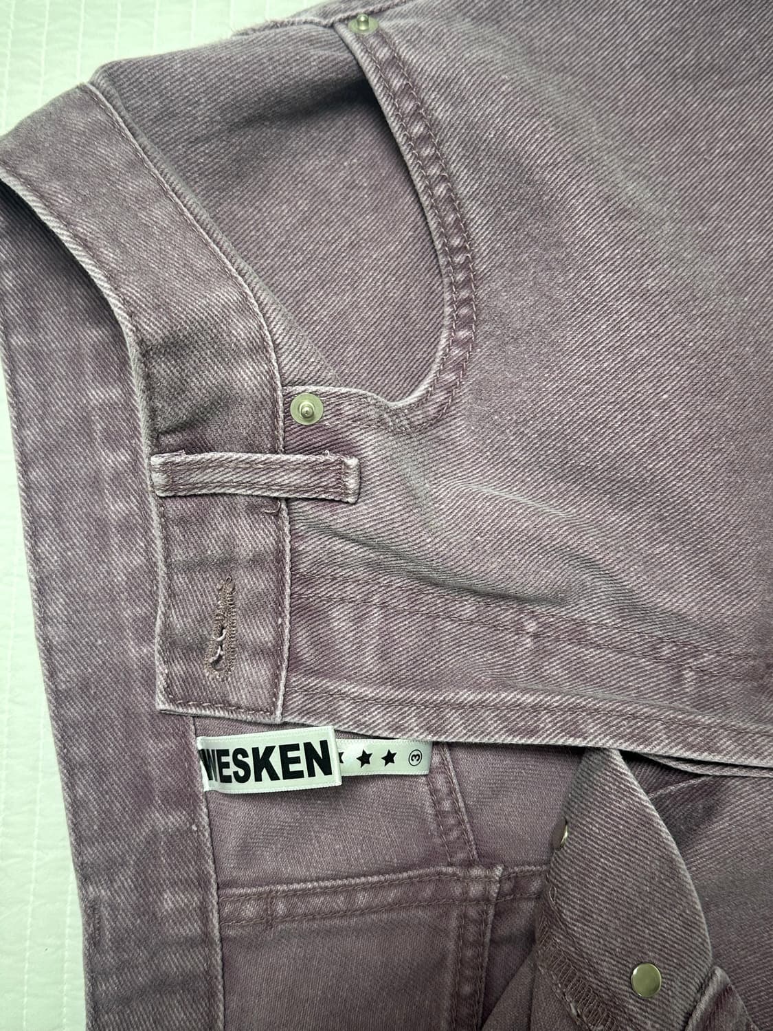 WESKEN 3사이즈(32-33사이즈) 23FW 데님 상품이미지4