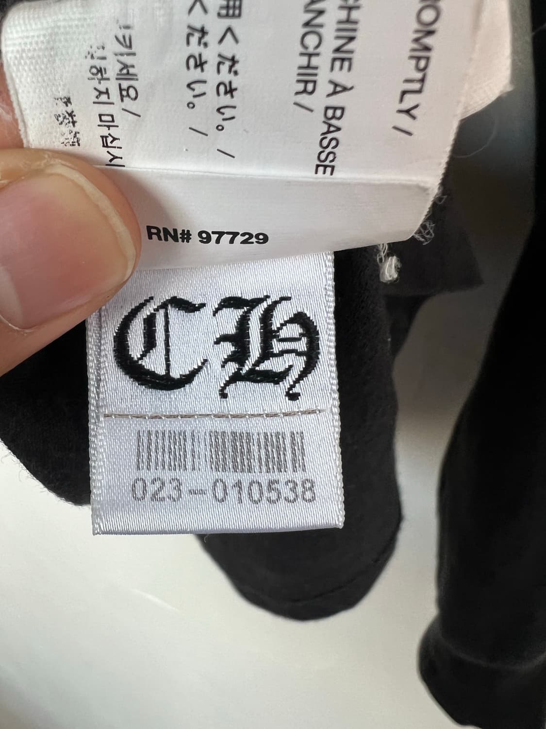 [m] 크롬하츠 홀스슈 플로랄 롱슬리브 상품이미지8