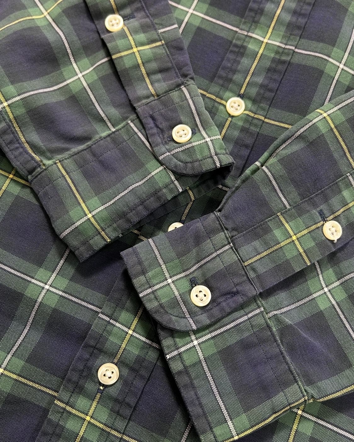 폴로 랄프로렌 체크 패턴 클래식핏 셔츠  상품이미지4