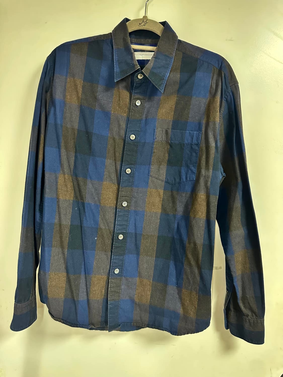 [95] 커스텀멜로우 체크 셔츠 상품이미지1
