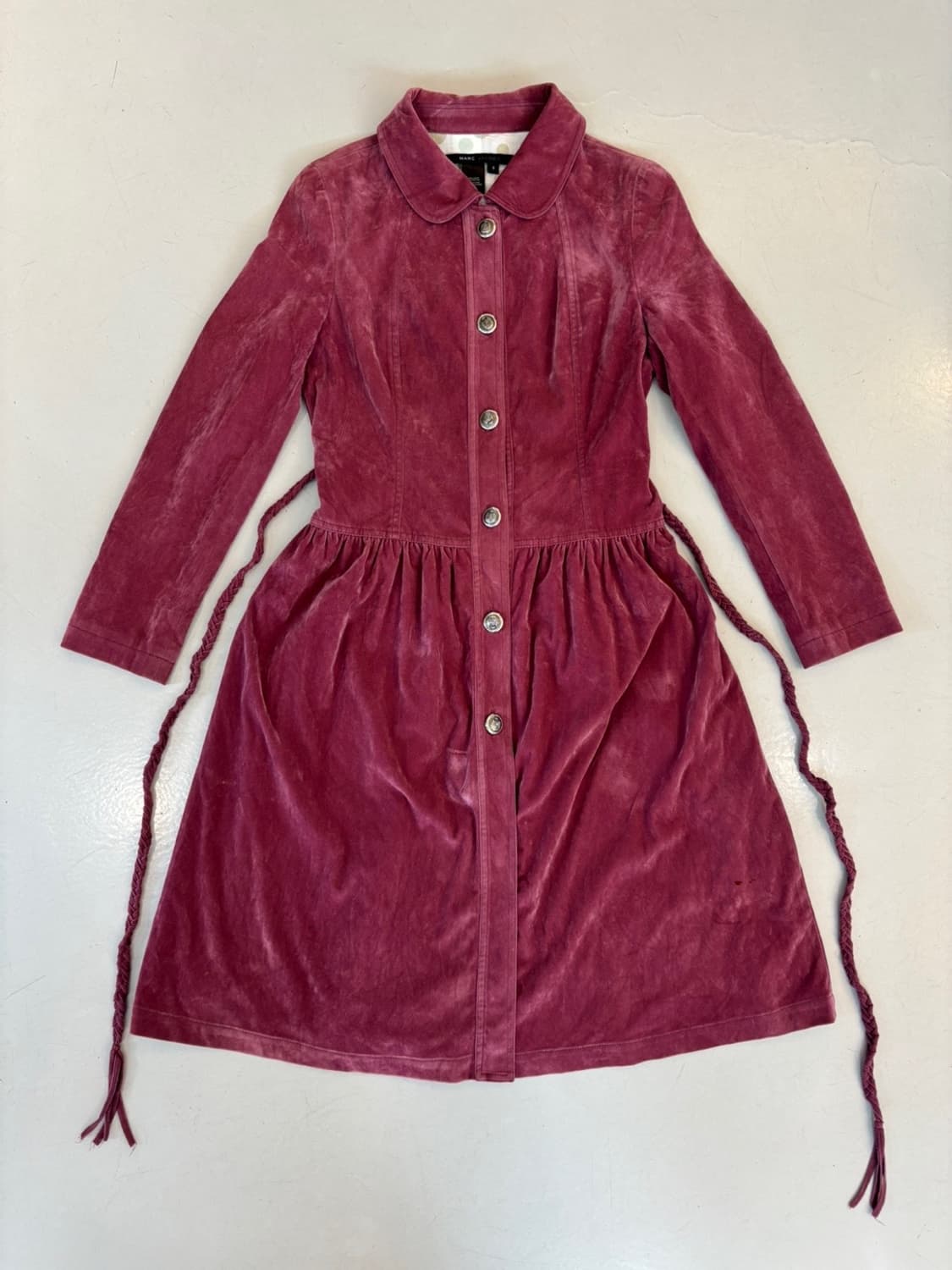 Marc Jacobs Velvet Coat Dress 상품이미지2