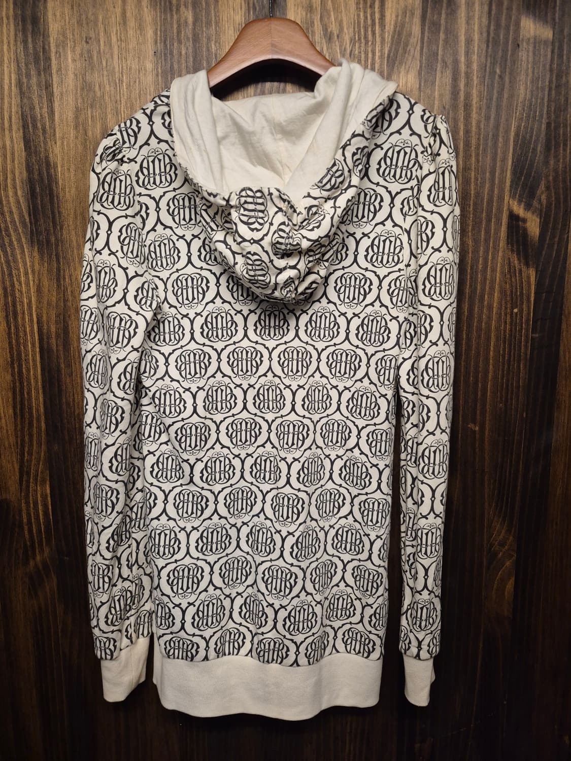 BEAN POLE LOGO PATTERN HOODIE ZIPUP  상품이미지3