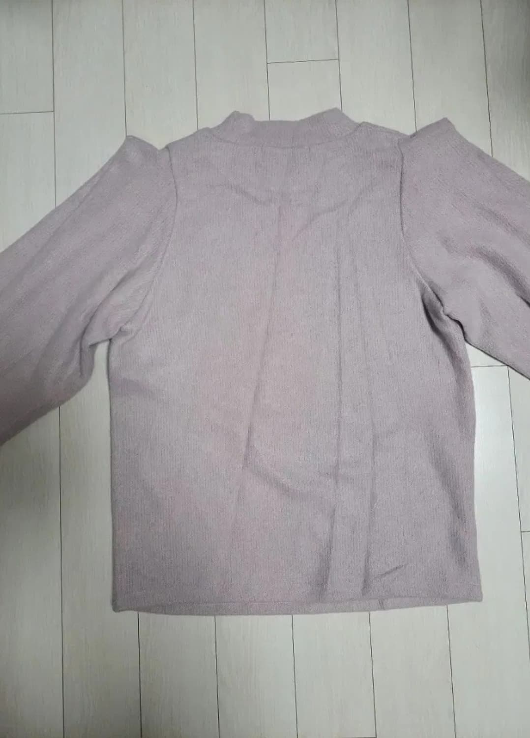 급처새상품!바닐라비 라벤더 어깨셔링니트티셔츠 리즈리사st레니본st샤틴st 상품이미지2