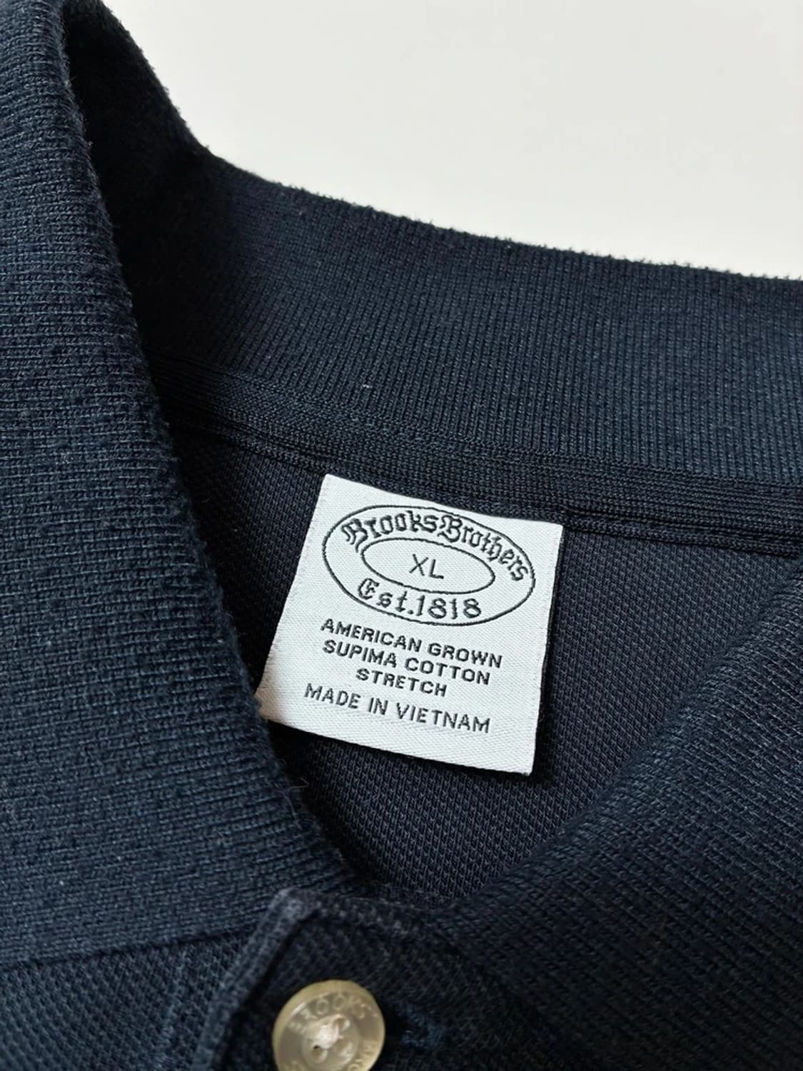 브룩스브라더스 23ss 골든 플리스 로고 반팔 카라 티셔츠 PN9052 상품이미지6