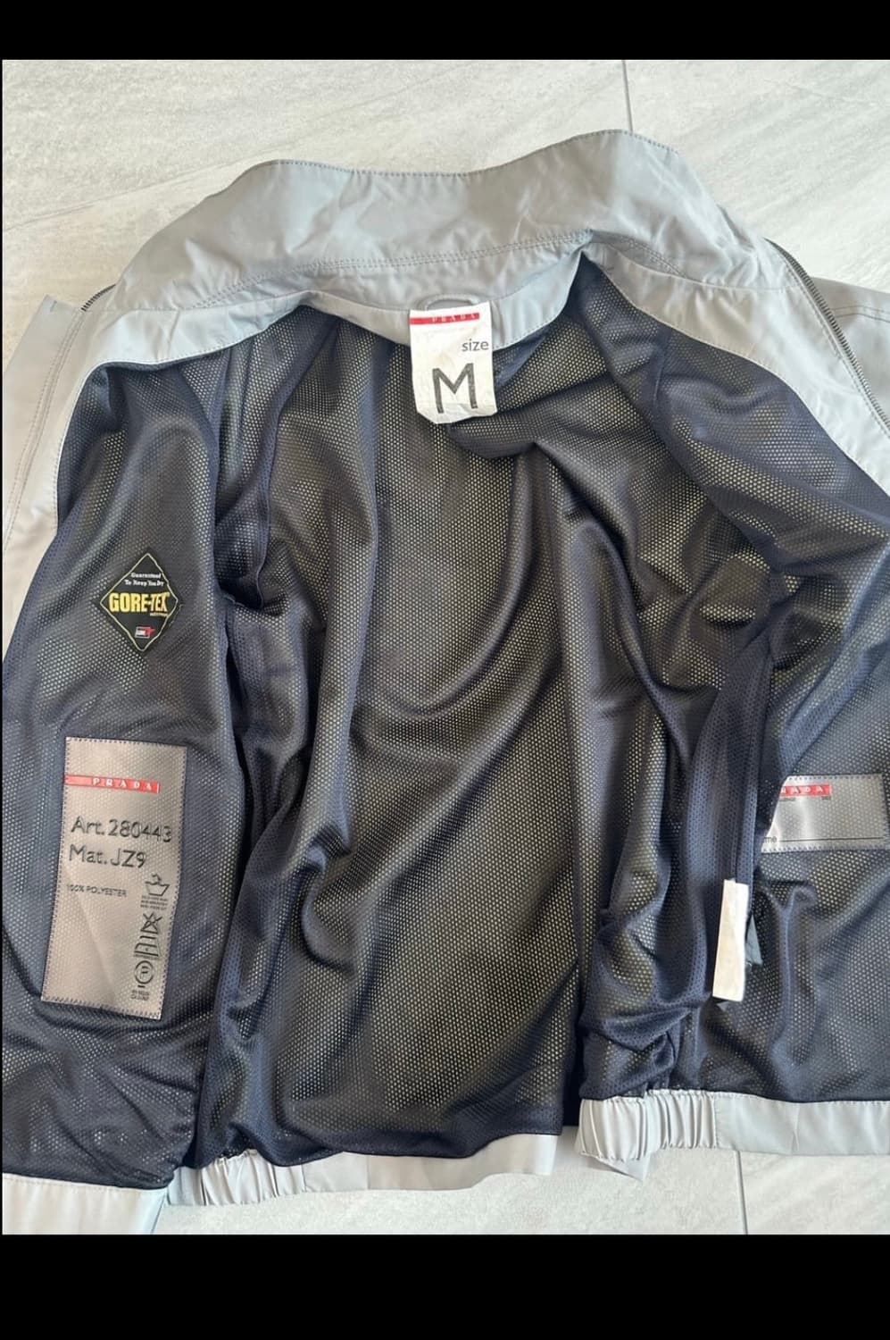 M]프라다 스포츠 고어텍스 자켓 상품이미지2