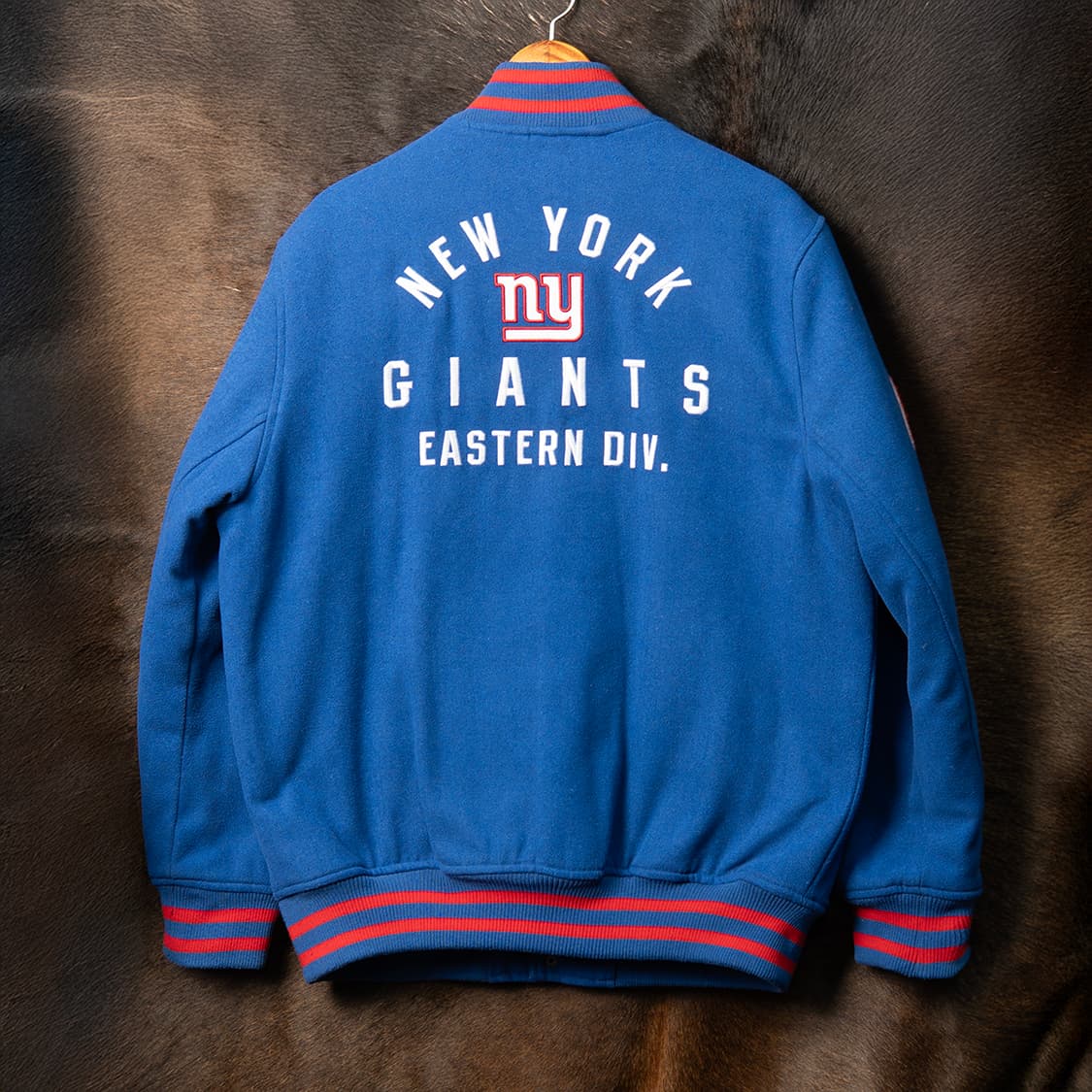 [L] NFL 뉴욕자이언츠 바시티 자켓  상품이미지5