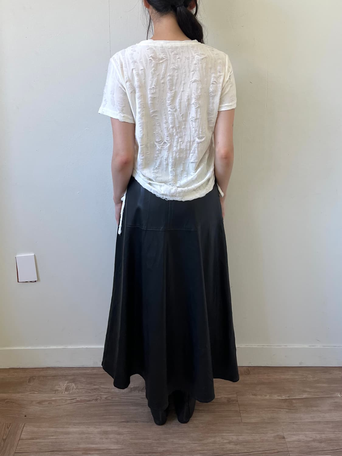 Japan vtg 스타 드로스트링 탑 상품이미지10