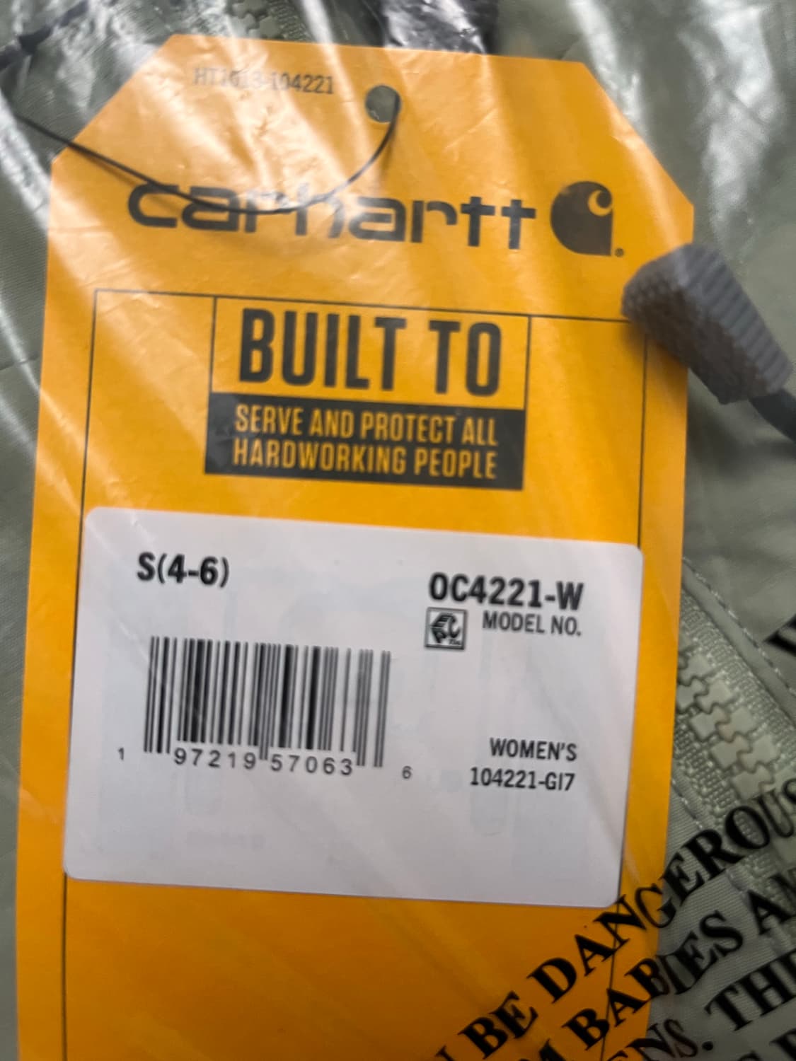 [새상품/S] 칼하트 US 오리지널 클락스버그 미드웨이트 로고 후드 상품이미지3