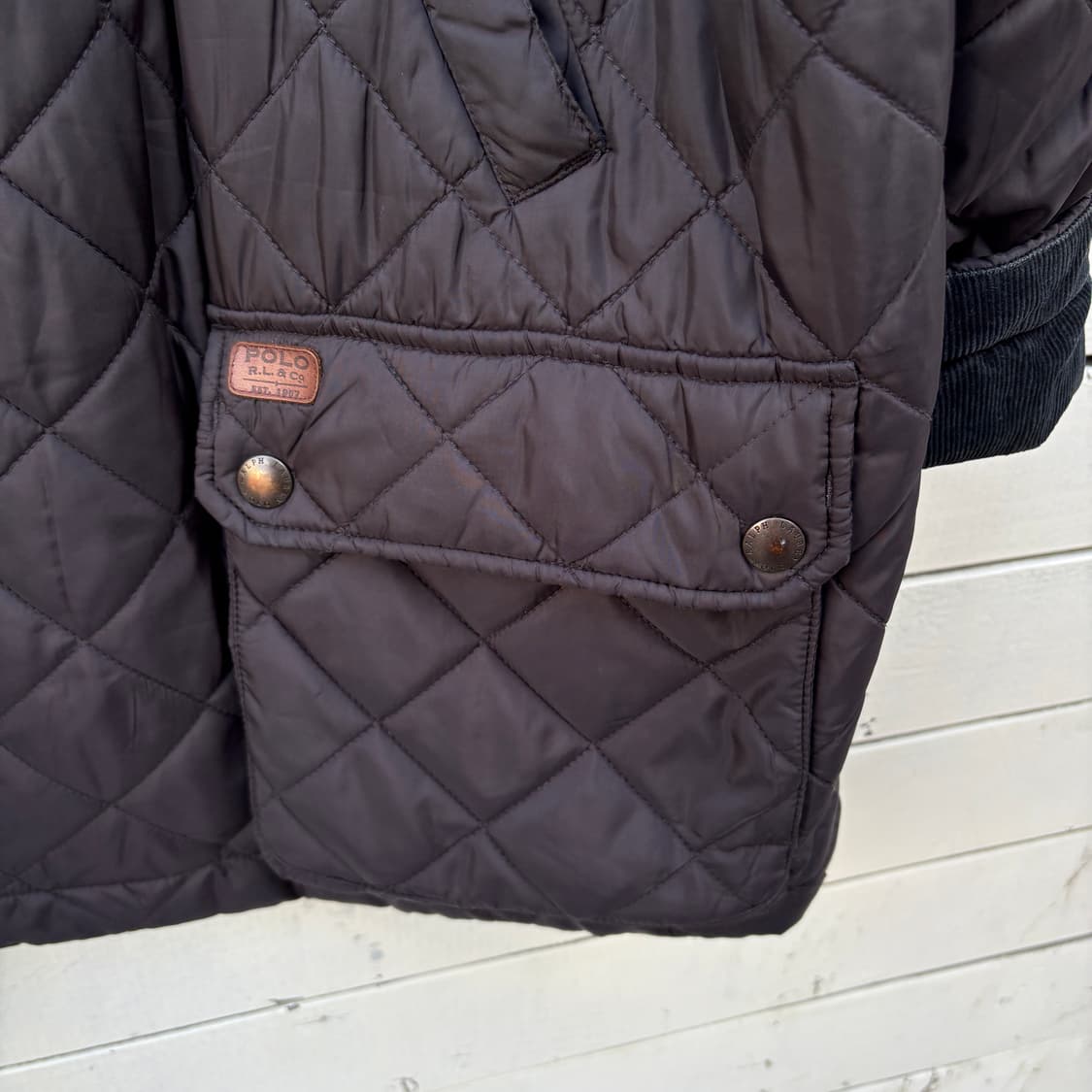 Polo 폴로 퀼팅 자켓 상품이미지6