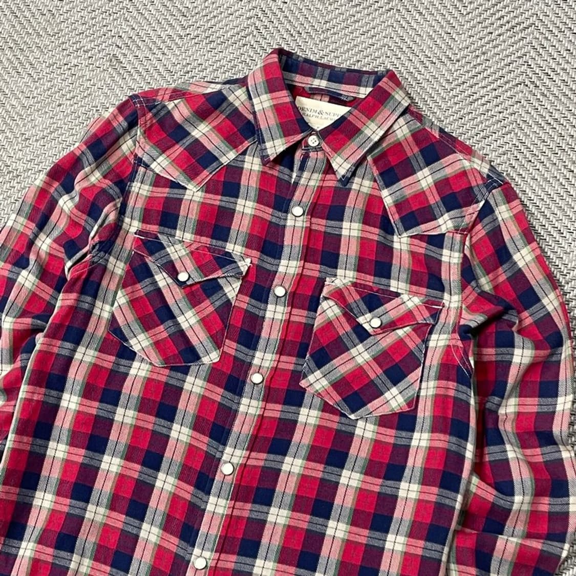 랄프로렌 데님 앤 서플라이 웨스턴 셔츠 v0051 상품이미지3