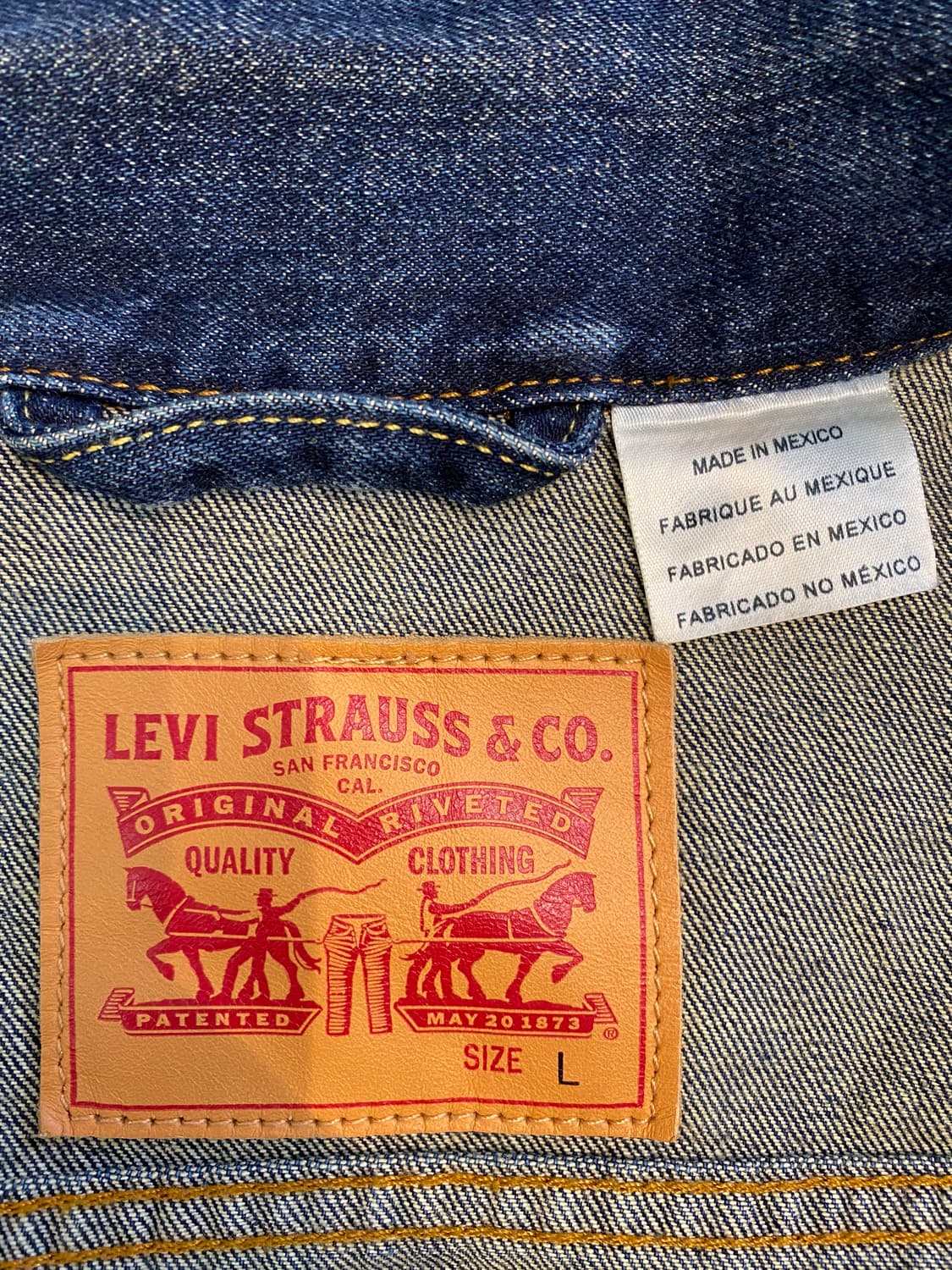 리바이스 자켓(핸드메이드) 상품이미지4