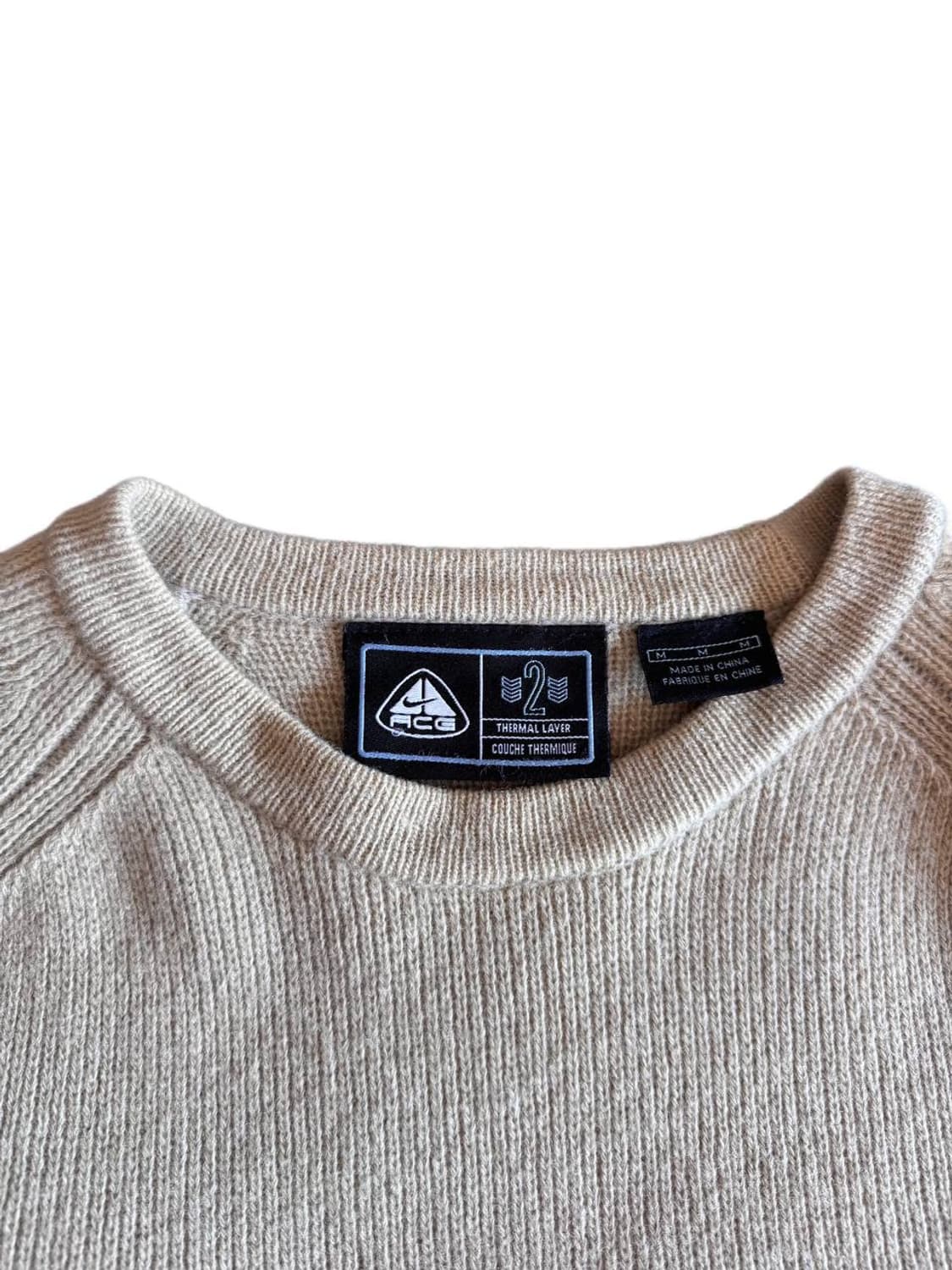 90-00s Nike ACG themar layer 2 wool swea 상품이미지4