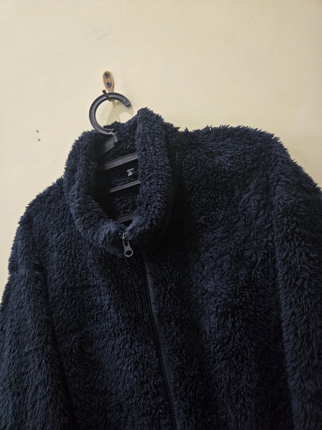 유니클로 네이비 플리스 집업 자켓 3XL 상품이미지2