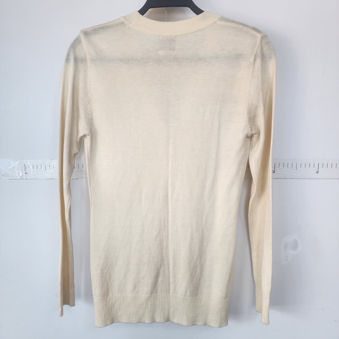 토리버치 아이보리 금장 버튼 가디건 상품이미지5