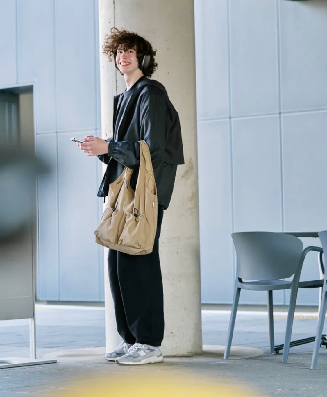 마지언타이틀 보어백 베이지 상품이미지2