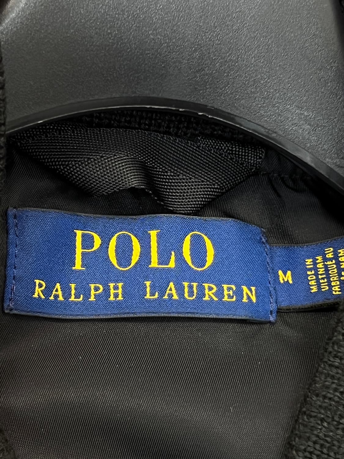 폴로랄프로렌 블랙 MA-1 블루종 자켓 상품이미지5