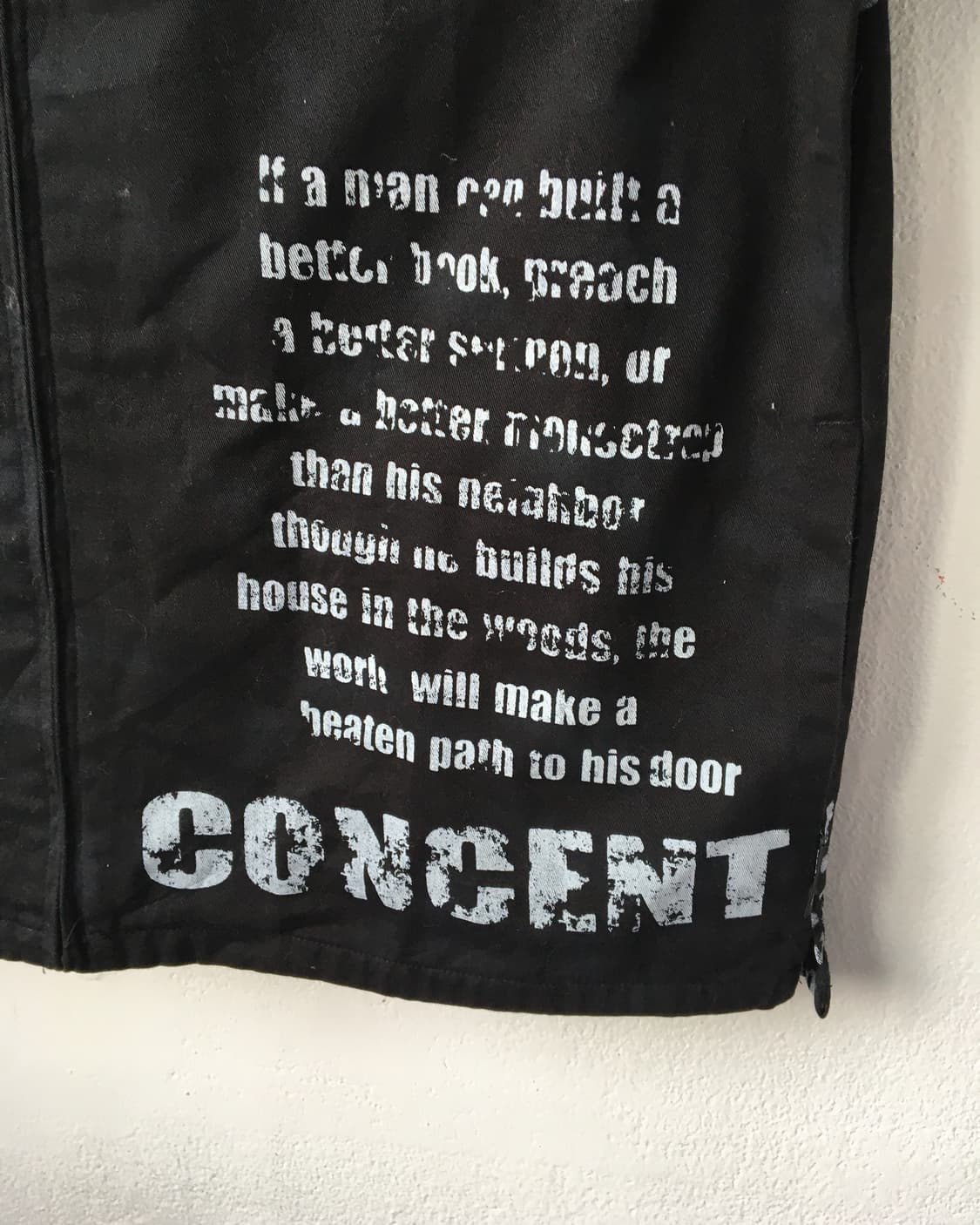 Lettering printing shirt 상품이미지5