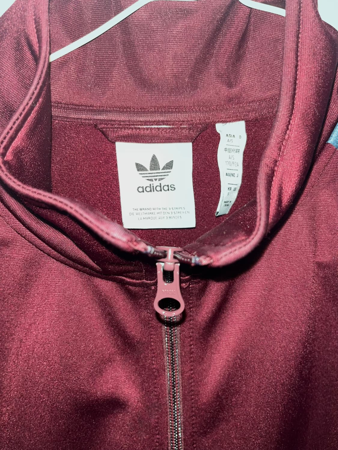 아디다스BB 트랙탑 마룬 IN1000 (베켄바우어) 상품이미지2