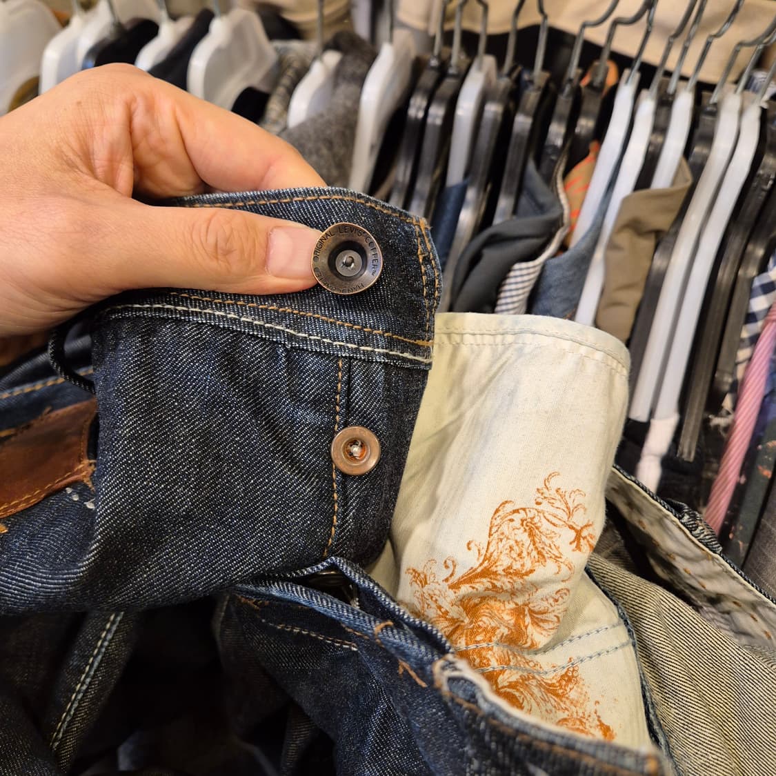 30인치 리바이스 COPPER 부츠컷 청바지  상품이미지6