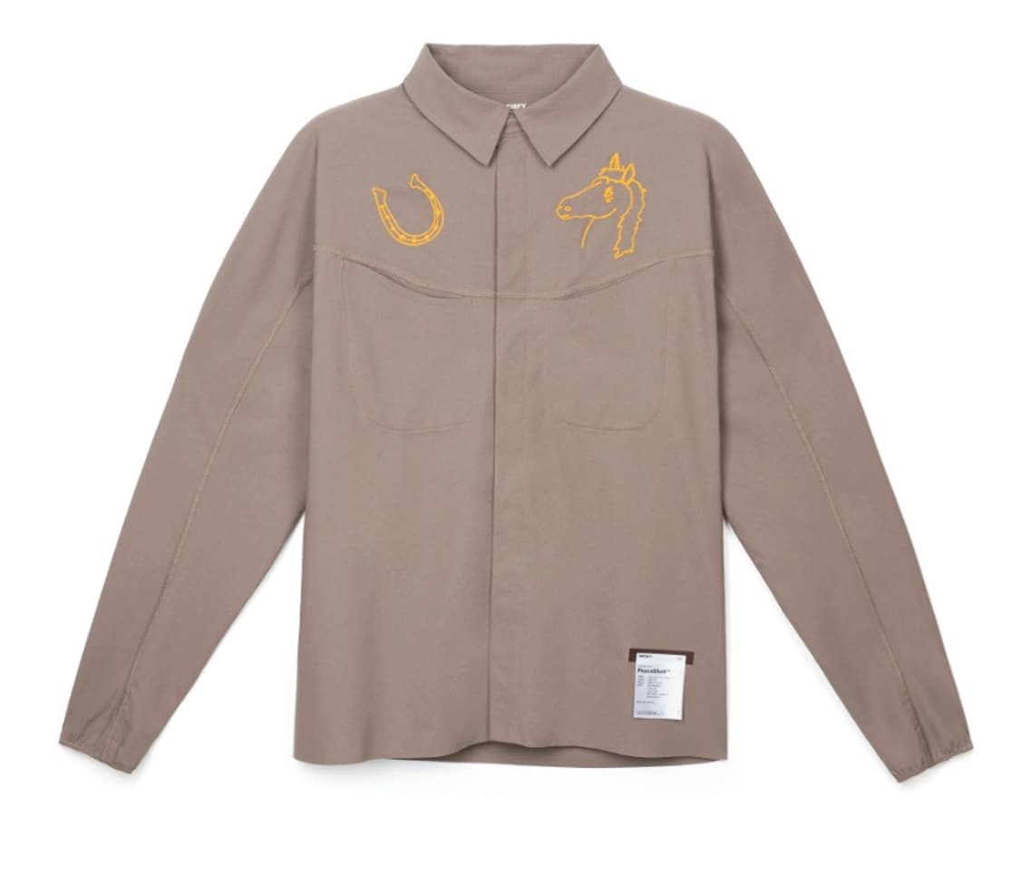 satisfy 새티스파이 피스쉘 리버 셔츠 팔콘 L 상품이미지1