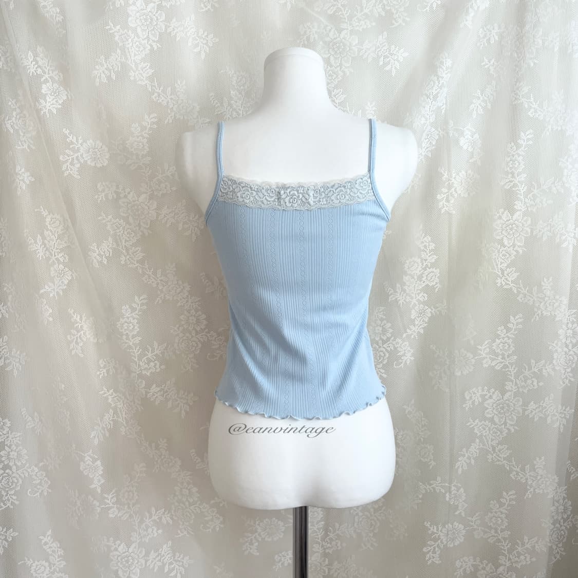 light blue lace sleeveless 상품이미지4