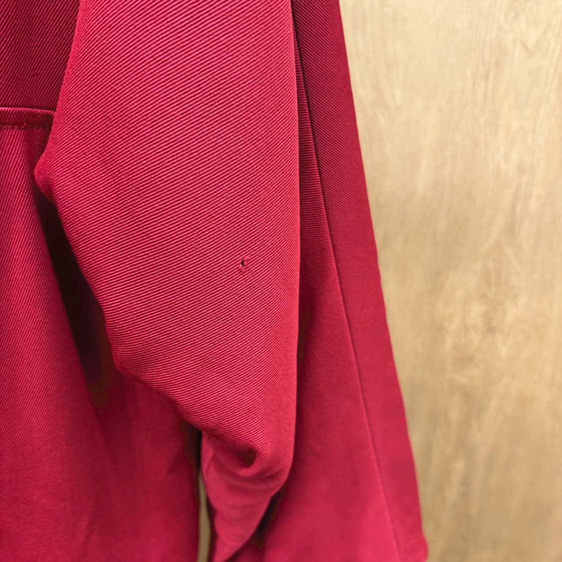 크리스찬 디올 블루종 자켓 골지 카라 히든 포켓 로고 자수 디테일 레드 상품이미지9