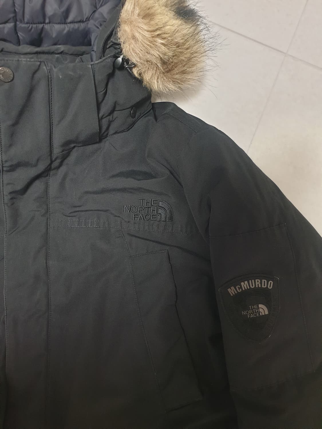 노스페이스 맥머도 패딩 110size 상품이미지2