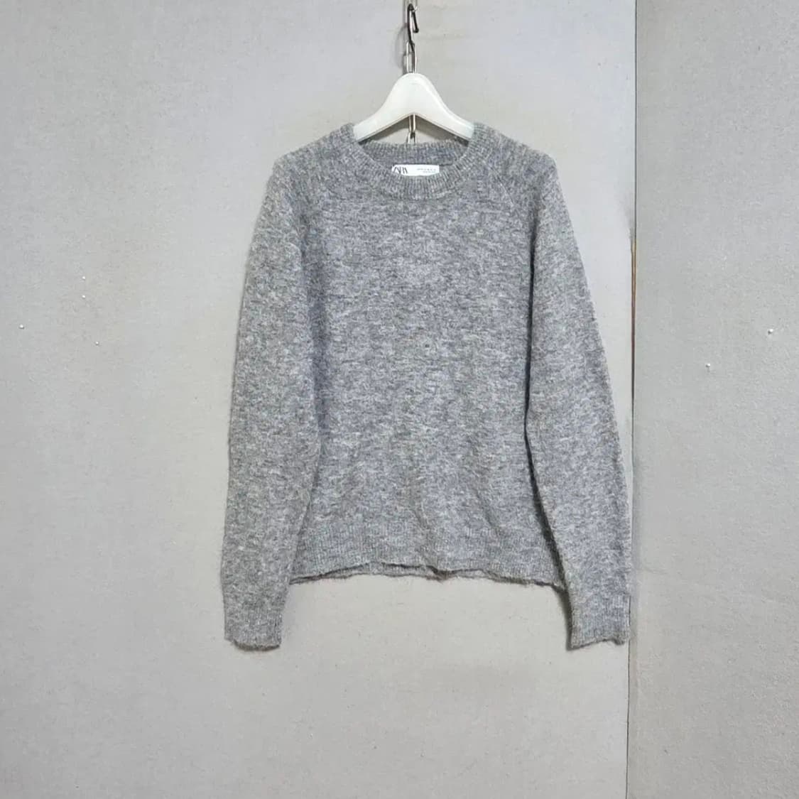 자라 그레이 알파카니트 상품이미지1